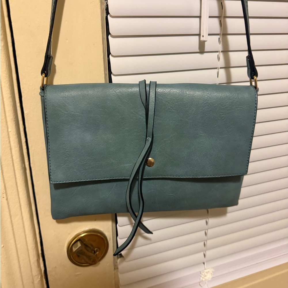 Chic Teal Crossbody Bag